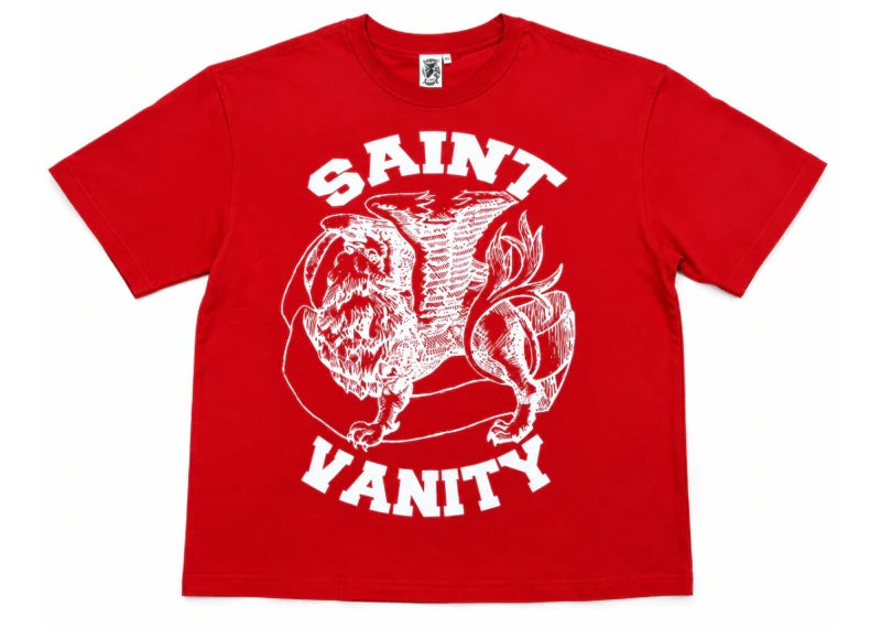 Saint Vanity Griffin Tee Red