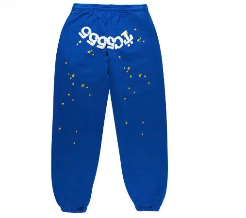 Sp5der TC5 Guardian Angel Sweatpants Blue