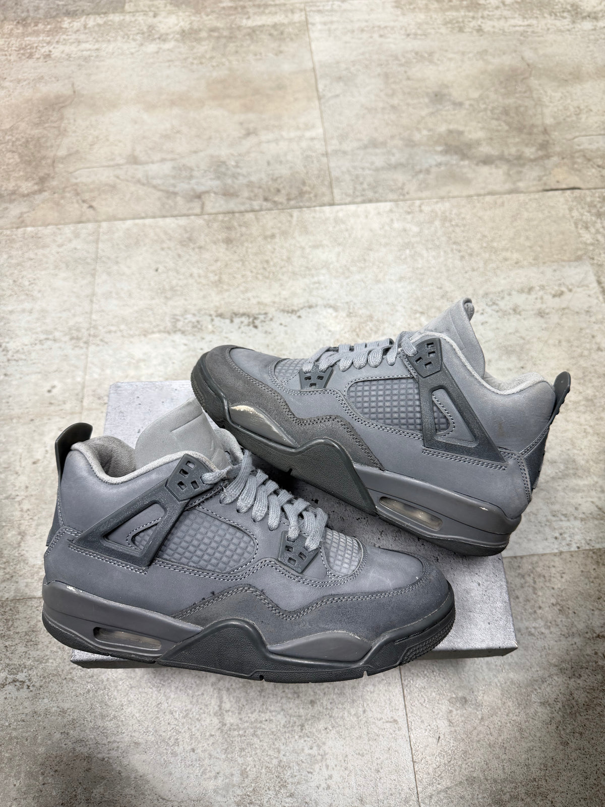 Jordan 4 Retro SE Paris Olympics Wet Cement (GS)