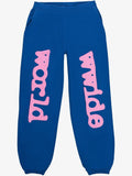 SP5DER Beluga "Pink/Blue" track pants
