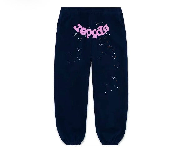 Sp5der Atlanta Sweatpants Navy