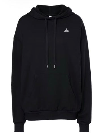 Alo Yoga Fleece Hoodie Black