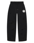 Lostshdws DSTRY DBL LAYER LOGO SWEATPANT (BLACK)