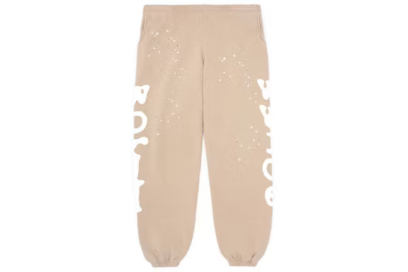 Sp5der light brown  Sweatpant