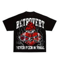 Retrovert Heart Thorn T-Shirt Black