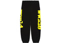 Sp5der Beluga Sweatpants Onyx/Yellow