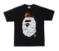 Bape Space Camo Milo Tee Black