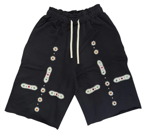 Bravest Studios Sapphire Long Sweatshorts Black