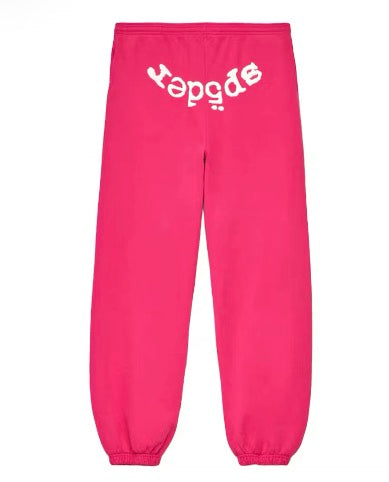 Sp5der Legacy Sweatpants Pink