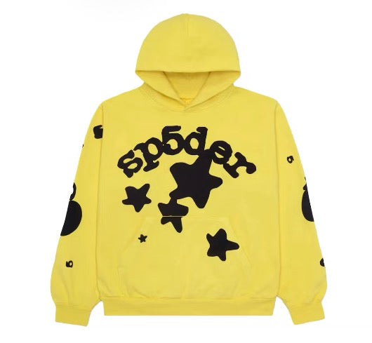 Sp5der Beluga Hoodie Yellow