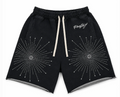 Prestige Star Rhinestone Shorts Black