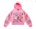 Righteous Risen King Zip Up Hoodie Pink