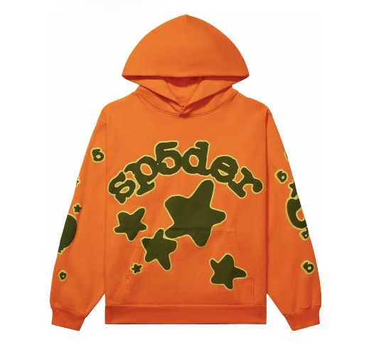 Sp5der Beluga Hoodie Orange
