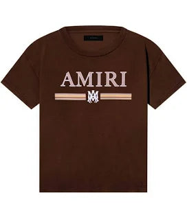 amiri bar tee brown
