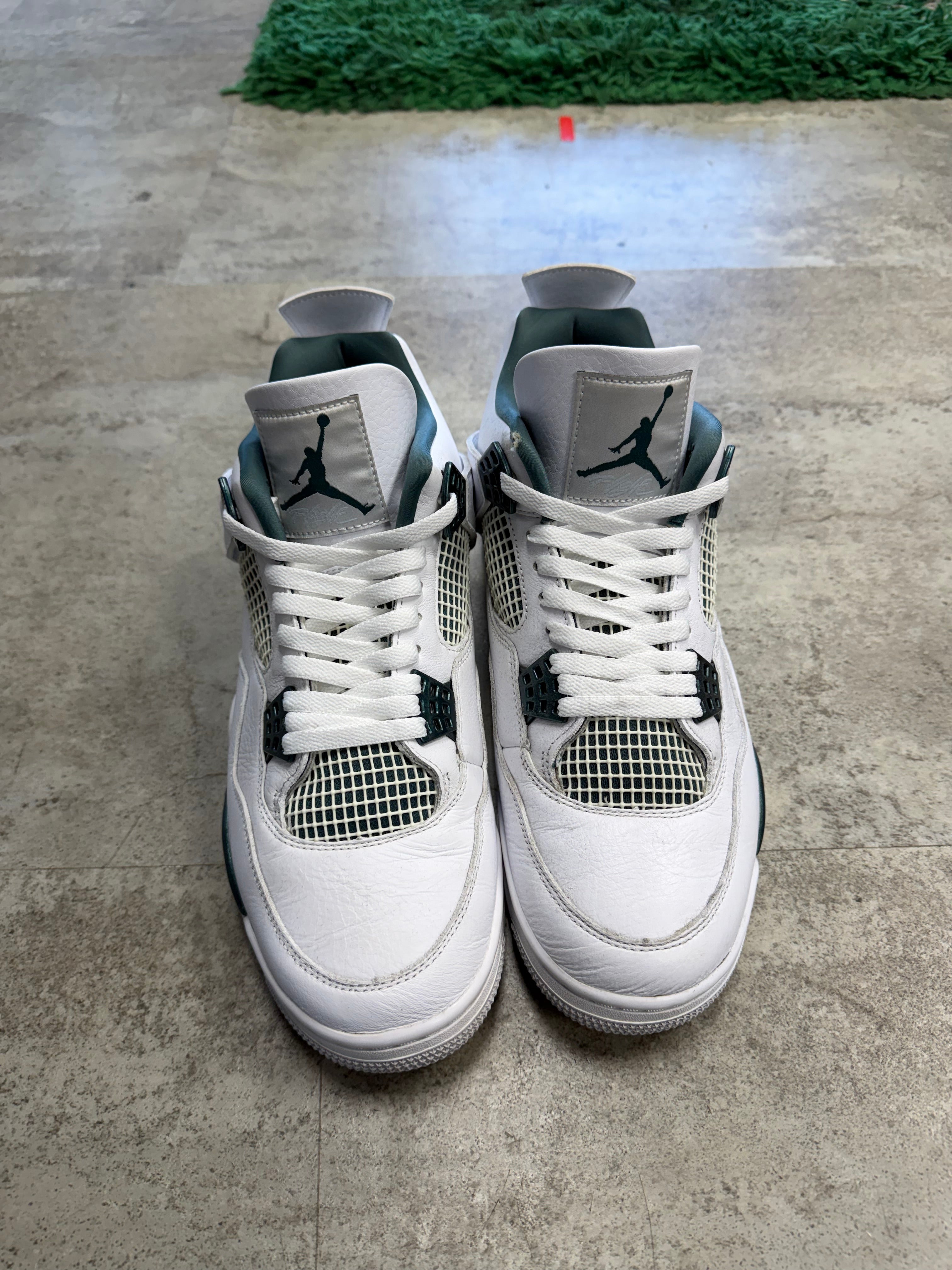 Used Jordan 4 Oxidized Green