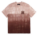 Amiri Dip Dyed Logo Tee Brown