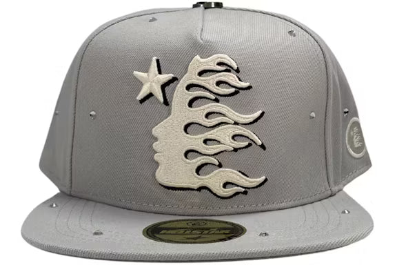 Hellstar OG Logo Rhinestones  Fitted Hat