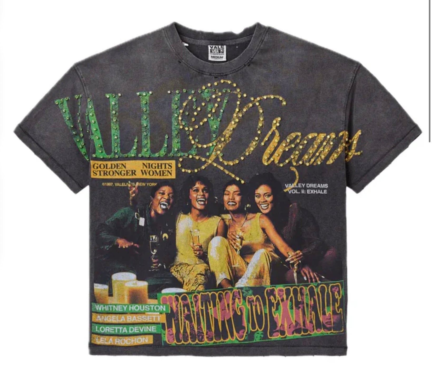 Vale Xhale Bling Vintage Tee